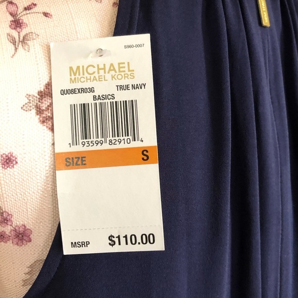 Michael Kors Halter Navy Dress - Picture 5 of 5